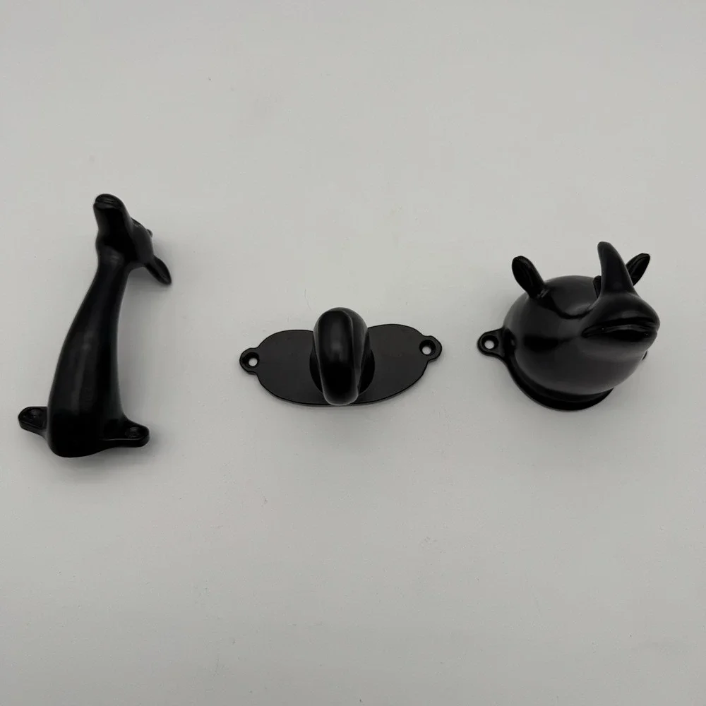 IKEA Klypa Animal Wall Hooks 3‎ Pack Giraffe  Elephant Rhino New Open